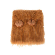Lion Costume Mane Wig Large Dog Fancy Dress Up Party for Pet Halloween Clothes - Coffee-M V528-PET-WIG-LION-COFFEE-M-117956