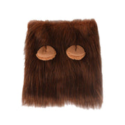 Lion Costume Mane Wig Large Dog Fancy Dress Up Party for Pet Halloween Clothes - Coffee-M V528-PET-WIG-LION-COFFEE-M-117956