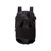 M Size Pet Carrier Dog Cat Puppy Front Back Backpack Shoulder Carry Sling Pouch Bag - Black V528-PETBACKPACK-BLACK-M-67082