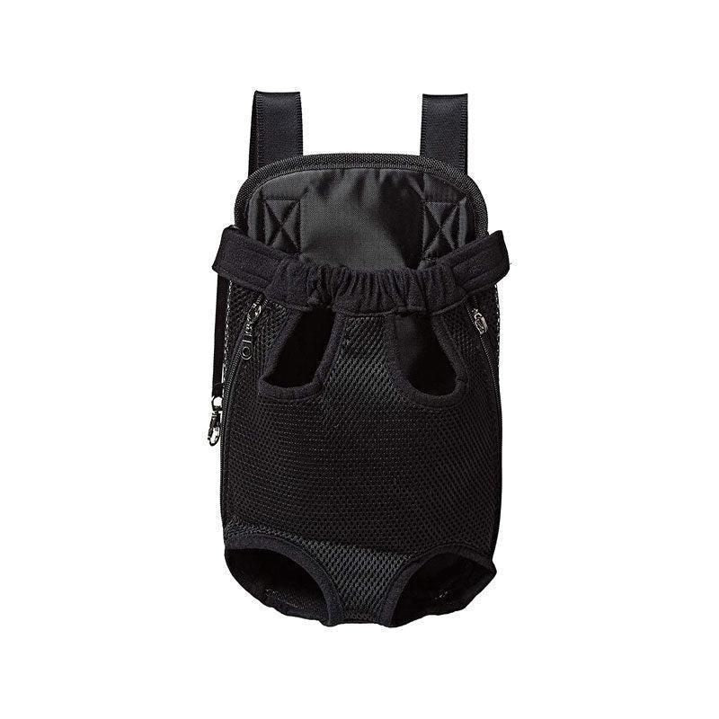 M Size Pet Carrier Dog Cat Puppy Front Back Backpack Shoulder Carry Sling Pouch Bag - Black V528-PETBACKPACK-BLACK-M-67082