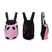 M Size Pet Carrier Dog Cat Puppy Front Back Backpack Shoulder Carry Sling Pouch Bag - Black V528-PETBACKPACK-BLACK-M-67082