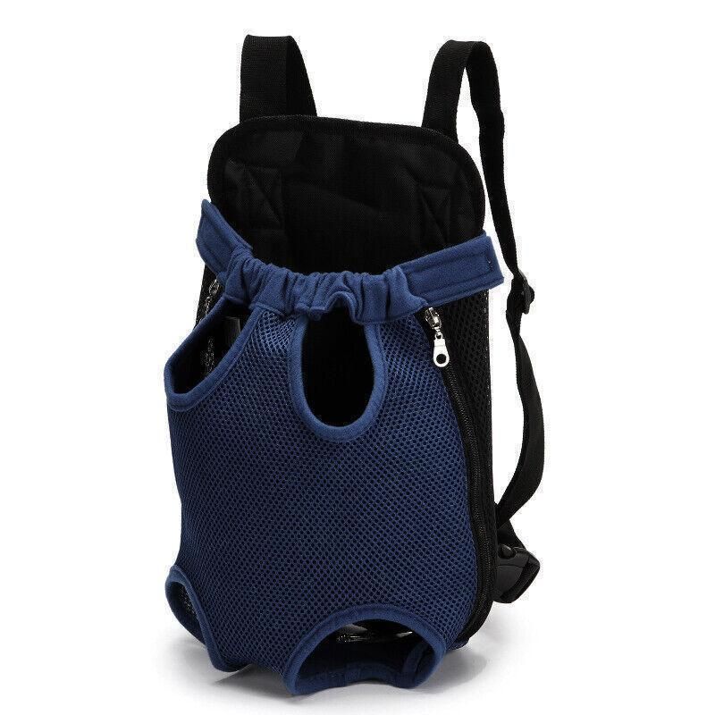 M Size Pet Carrier Dog Cat Puppy Front Back Backpack Shoulder Carry Sling Pouch Bag - Black V528-PETBACKPACK-BLACK-M-67082