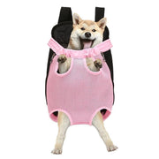 M Size Pet Carrier Dog Cat Puppy Front Back Backpack Shoulder Carry Sling Pouch Bag - Black V528-PETBACKPACK-BLACK-M-67082