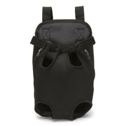 M Size Pet Carrier Dog Cat Puppy Front Back Backpack Shoulder Carry Sling Pouch Bag - Black V528-PETBACKPACK-BLACK-M-67082