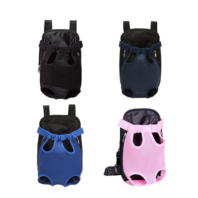 S Size Pet Carrier Dog Cat Puppy Front Back Backpack Shoulder Carry Sling Pouch Bag - Black V528-PETBACKPACK-BLACK-S-87298