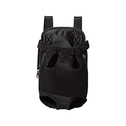 S Size Pet Carrier Dog Cat Puppy Front Back Backpack Shoulder Carry Sling Pouch Bag - Black V528-PETBACKPACK-BLACK-S-87298