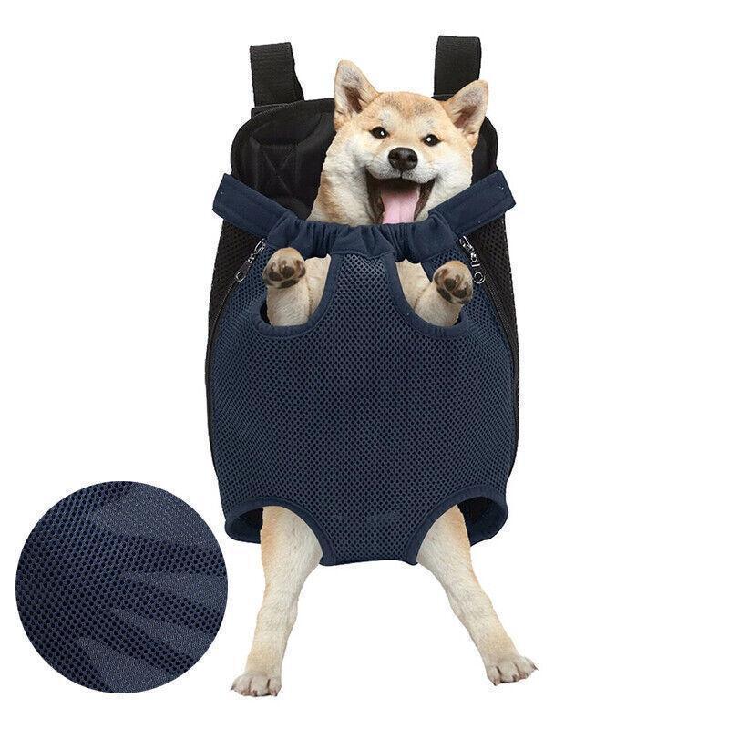 S Size Pet Carrier Dog Cat Puppy Front Back Backpack Shoulder Carry Sling Pouch Bag - Pink V528-PETBACKPACK-PINK-S-40027
