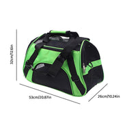 Pet Carrier Bag Portable Large Cat Dog Comfort Tote Travel Bag Airline Approved - Black V528-PETBAG-BLACK-37429