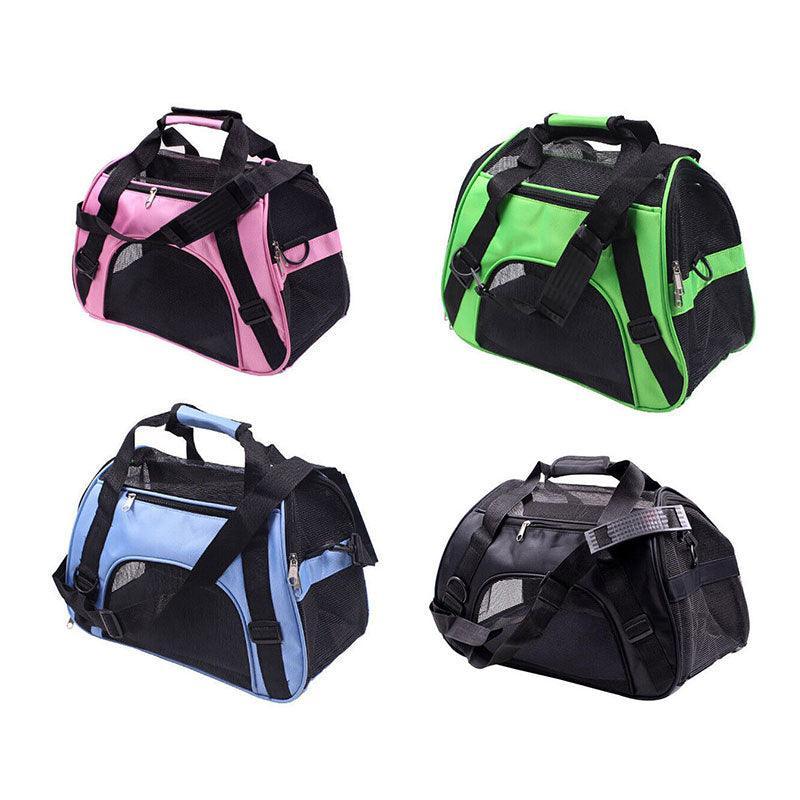 Pet Carrier Bag Portable Large Cat Dog Comfort Tote Travel Bag Airline Approved - Green V528-PETBAG-GREEN-44286
