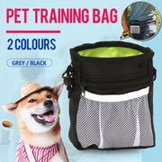 Dog Training Treat Pouch Pet Snack Bag Large Capacity Puppy Waist Bags Agility - Grey V528-PETBAG-GREY-736786