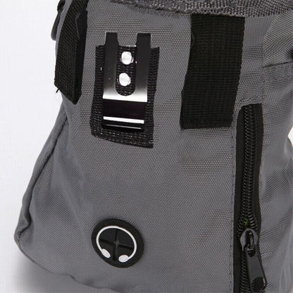 Dog Training Treat Pouch Pet Snack Bag Large Capacity Puppy Waist Bags Agility - Grey V528-PETBAG-GREY-736786