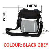 Dog Training Treat Pouch Pet Snack Bag Large Capacity Puppy Waist Bags Agility - Grey V528-PETBAG-GREY-736786