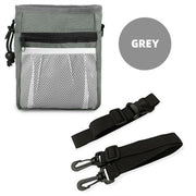 Dog Training Treat Pouch Pet Snack Bag Large Capacity Puppy Waist Bags Agility - Grey V528-PETBAG-GREY-736786