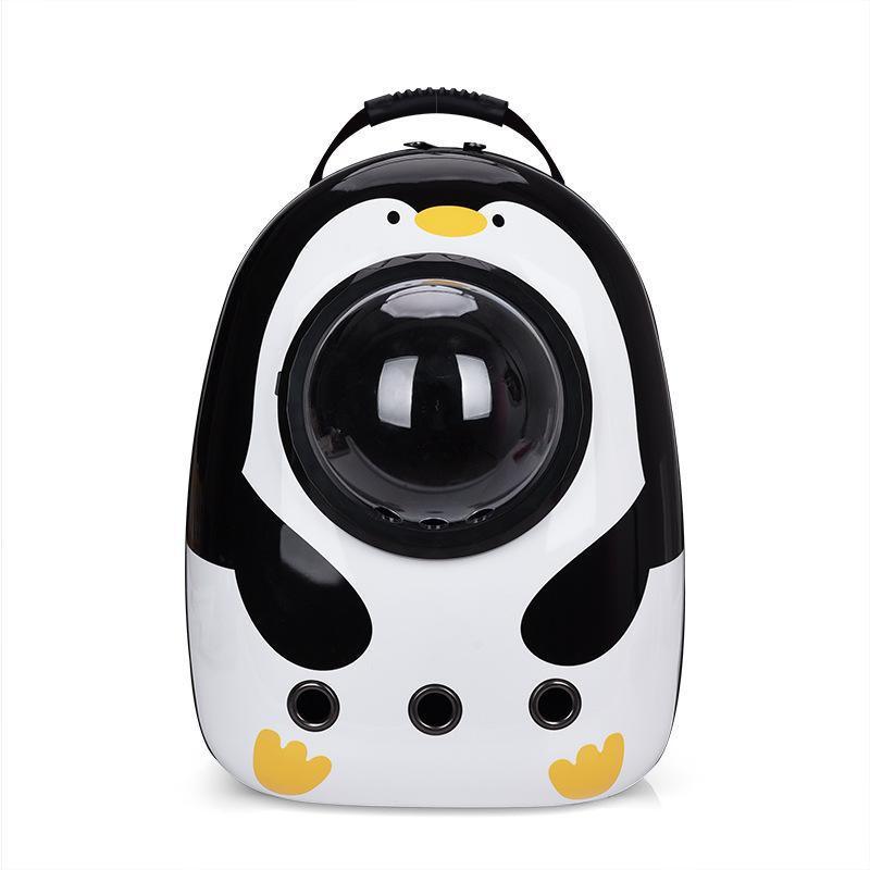 Cat Dog Backpack Carrier Breathable Pet Carrier Bag for Outdoor Travel - Penguin V528-PETBAG-PENGUIN-58866