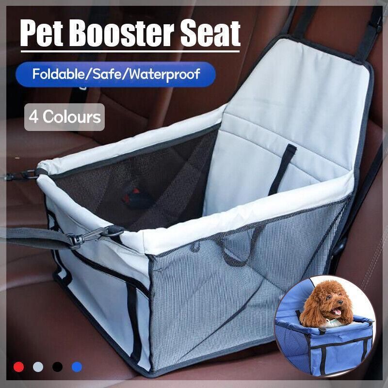 Pet Car Booster Seat Travel Carrier Basket for Cats Dogs with Secure Design - Black V528-PETBASKET-BLACK-875201