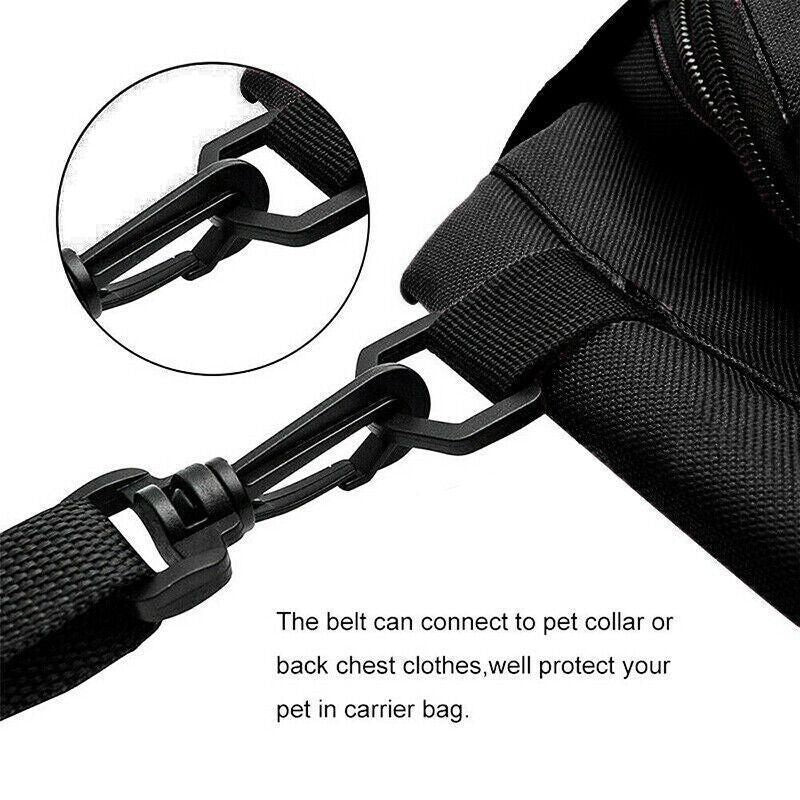 Pet Car Booster Seat Travel Carrier Basket for Cats Dogs with Secure Design - Black V528-PETBASKET-BLACK-875201