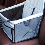 Pet Car Booster Seat Travel Carrier Basket for Cats Dogs with Secure Design - Blue V528-PETBASKET-BLUE-201584