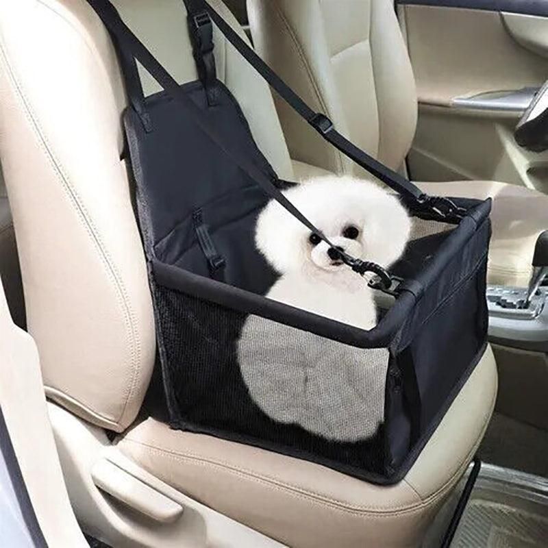 Pet Car Booster Seat Travel Carrier Basket for Cats Dogs with Secure Design - Blue V528-PETBASKET-BLUE-201584