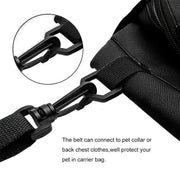 Pet Car Booster Seat Travel Carrier Basket for Cats Dogs with Secure Design - Red V528-PETBASKET-RED-305214