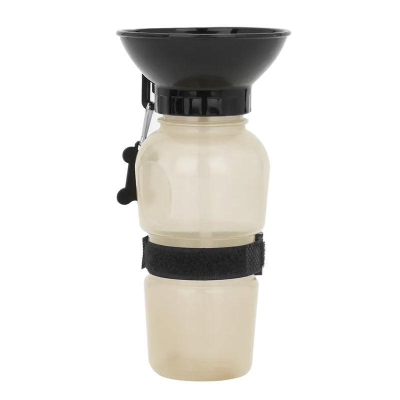 500Ml Dog Cat Water Drinking Bottle Detachable Travel Cup Portable Pet Feeder - Grey V528-PETBOTTLE-GREY-193309
