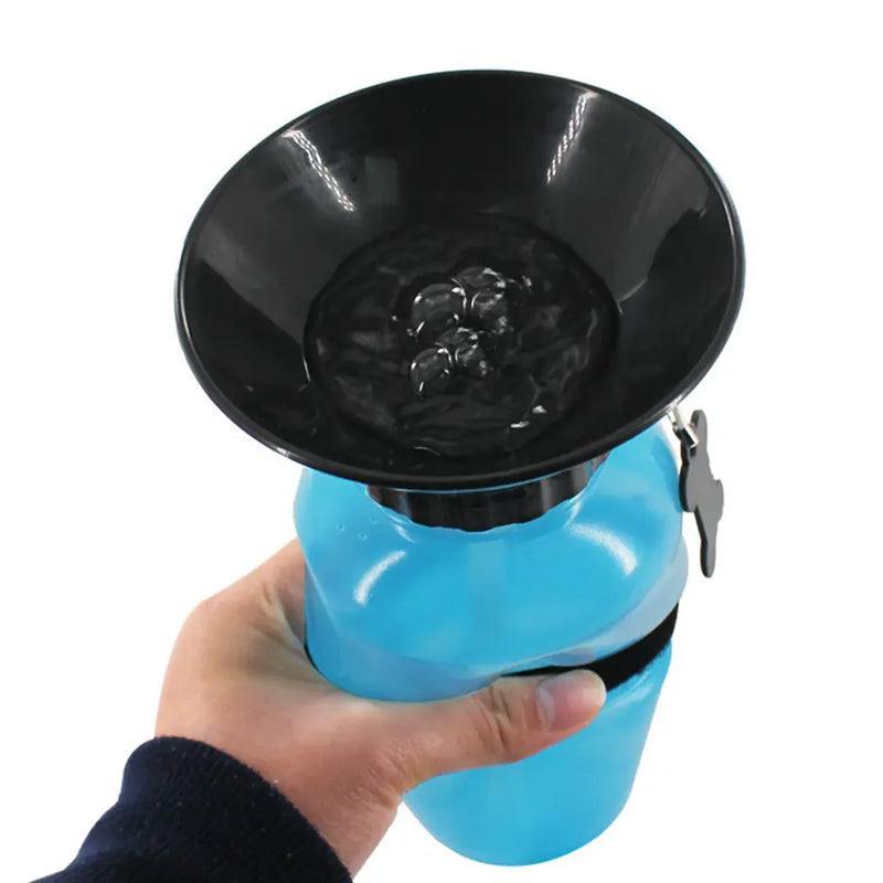 500Ml Dog Cat Water Drinking Bottle Detachable Travel Cup Portable Pet Feeder - Pink V528-PETBOTTLE-PINK-991307