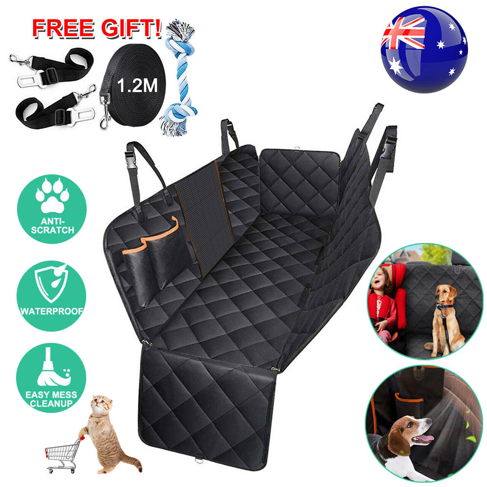 Waterproof Pet Car Mat Hammock Nonslip Back Protector for Dogs and Cats V528-PETCARCOVER-43273