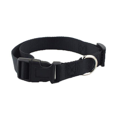 XS Size Dog Puppy Pet Collar Adjustable Nylon Toy Pink Blue Red Black - Blue V528-PETCOLLAR-BLUE-S-741368
