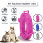 Short Adjustable Pet Anti Flea Tick Neck Collar For Dog Cat Kitten 8 Months Protect - Blue V528-PETCOLLAR-BLUE-SHORT-352014