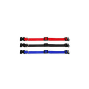 XS Size Dog Puppy Pet Collar Adjustable Nylon Toy Pink Blue Red Black - Grey V528-PETCOLLAR-GREY-S-524103
