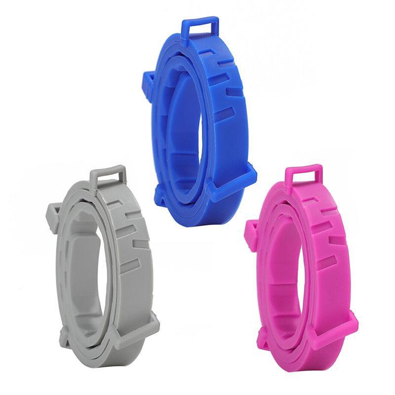 Short Adjustable Pet Anti Flea Tick Neck Collar For Dog Cat Kitten 8 Months Protect - Pink V528-PETCOLLAR-PINK-SHORT-320145