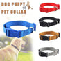 XS Size Dog Puppy Pet Collar Adjustable Nylon Toy Pink Blue Red Black - Yellow V528-PETCOLLAR-YELLOW-S-952410