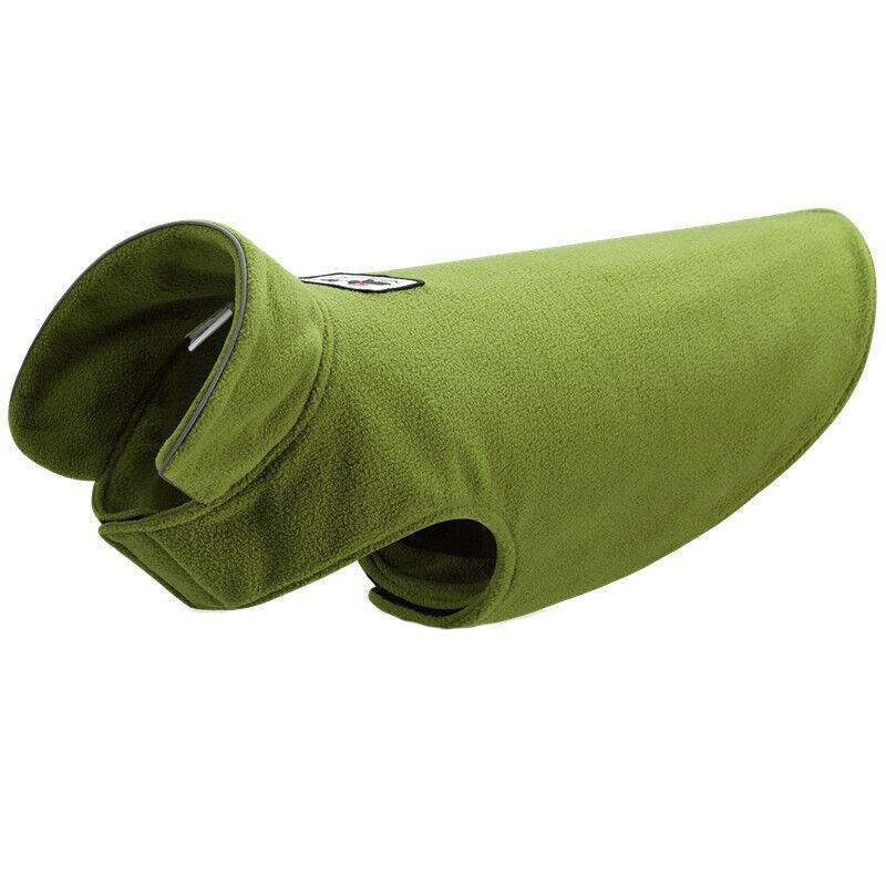 S Size Pet Dog Warm Coat Fleece Jacket Jumper Sweater Winter Puppy Vest Outfit - Green V528-PETDOGCOAT-FRUITGREEN-S-39506