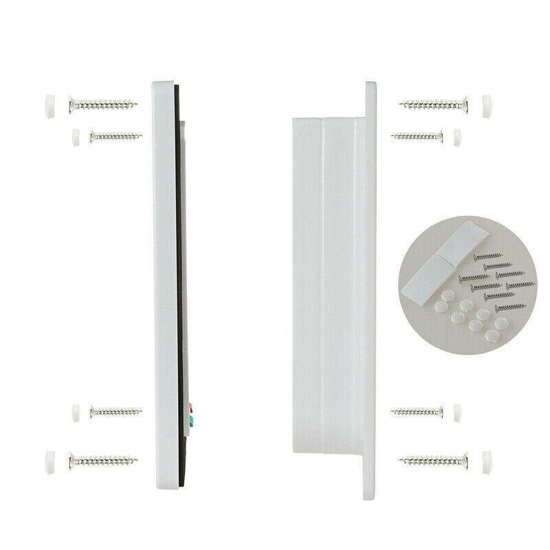 4-Way Safe Lockable Locking Pet Cat Dog Door Brushy Flap Screen L Large Size V528-PETDOOR-45592