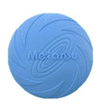 Frisbee Toy for Dogs Outdoor Fetch Training Soft Rubber Pet Flying Disc 18cm - Blue V528-PETFRISBEE-BLUE-52072