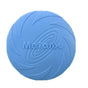 Frisbee Toy for Dogs Outdoor Fetch Training Soft Rubber Pet Flying Disc 18cm - Blue V528-PETFRISBEE-BLUE-52072