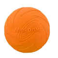 Frisbee Toy for Dogs Outdoor Fetch Training Soft Rubber Pet Flying Disc 18cm - Orange V528-PETFRISBEE-ORANGE-69642