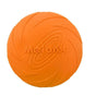 Frisbee Toy for Dogs Outdoor Fetch Training Soft Rubber Pet Flying Disc 18cm - Orange V528-PETFRISBEE-ORANGE-69642