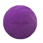 Frisbee Toy for Dogs Outdoor Fetch Training Soft Rubber Pet Flying Disc 18cm - Purple V528-PETFRISBEE-PURPLE-76705
