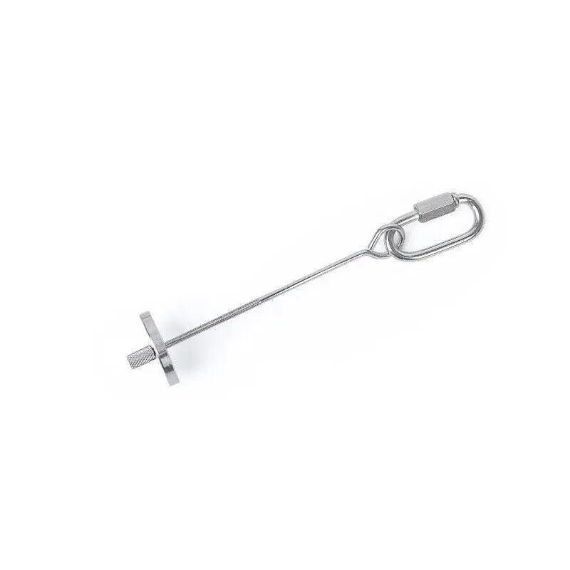 Stainless Steel Bird Parrot Cage Skewer Food Spear Fruit Holder Toy Up To 23Cm - S V528-PETFRUITFORK-10CM-80089