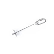 Stainless Steel Bird Parrot Cage Skewer Food Spear Fruit Holder Toy Up To 23Cm - L V528-PETFRUITFORK-18CM-79193