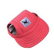Dog Baseball Cap Outdoor Pet Sun Hat Summer Canvas Visor Puppy M Size - Stripe V528-PETHAT-STRIPE-M-42646