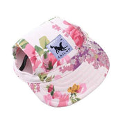 Dog Baseball Cap Outdoor Pet Sun Hat Summer Canvas Visor Puppy M Size - Stripe V528-PETHAT-STRIPE-M-42646
