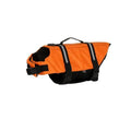 Dog Life Jacket Buoyancy Vest Float Aid for Swimming and Boating Orange - XS