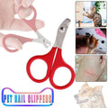 Pet Nail Claw Grooming Scissors Clippers For Dog Cat Bird Rabbit Ferret V528-PETMINISCISSORS-513025