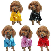 M Size Outdoor Hoodies Jacket Waterproof Pet Dog Clothes Puppy Raincoat Rain Coat - Blue V528-PETRAINCOAT-BLUE-M-94260