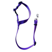 Adjustable Pet Dog Car Clip Lead Harness Strap for Vehicle Travel Restraint Use - Blue V528-PETSAFETYSEAT-BLUE-11318