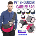 S Size Pet Shoulder Carrier Bag Puppy Cat Dog Travel Sling Backpack Portable - Blue V528-PETSHOULDERBAGS-BLUE-S-37994