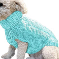 Puppy Dog Jumper Winter Warm Knitted Sweater Pet Clothes Small Dogs Coat Thermal S Size - Blue V528-PETSWEATER-BLUE-S-38563