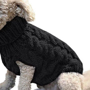 Puppy Dog Jumper Winter Warm Knitted Sweater Pet Clothes Small Dogs Coat Thermal S Size - Blue V528-PETSWEATER-BLUE-S-38563