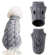 Puppy Dog Jumper Winter Warm Knitted Sweater Pet Clothes Small Dogs Coat Thermal S Size - Leather Pink V528-PETSWEATER-LEATHERPINK-S-76421